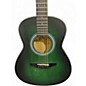 Used Winzz AF H00LL BL 36 Green Acoustic Guitar thumbnail