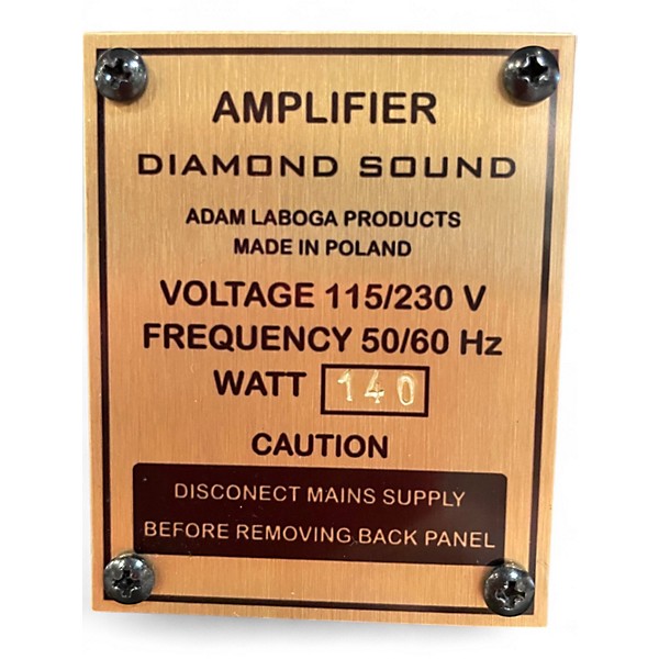 Used Laboga DIAMOND SOUND SOLO 40 Tube Guitar Amp Head