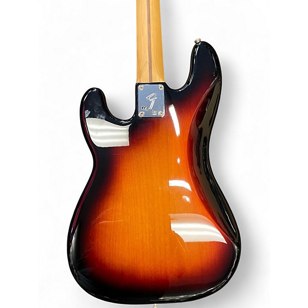 Used Fender Player Precision Bass 3 Color Sunburst Electric Bass Guitar