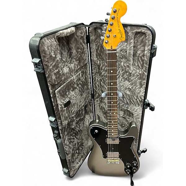 Used 2024 Fender American Professional II Telecaster Deluxe Mercury Solid Body Electric Guitar