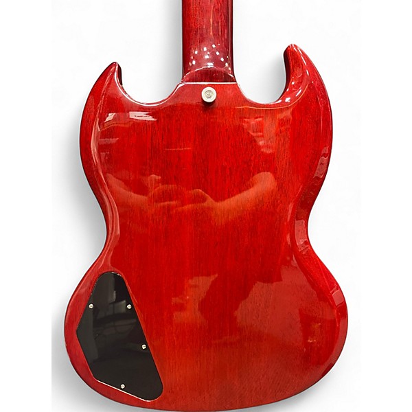 Used 2020 Gibson SG Junior Cherry Solid Body Electric Guitar