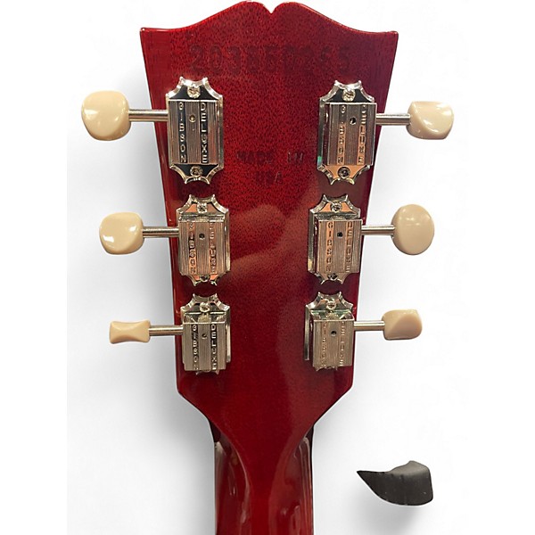 Used 2020 Gibson SG Junior Cherry Solid Body Electric Guitar