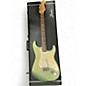 Used Fender Standard Stratocaster green Solid Body Electric Guitar thumbnail