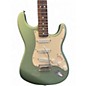 Used Fender Standard Stratocaster green Solid Body Electric Guitar