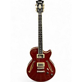 Used D'Angelico EXCEL - SS TOUR Wine Red Hollow Body Electric Guitar