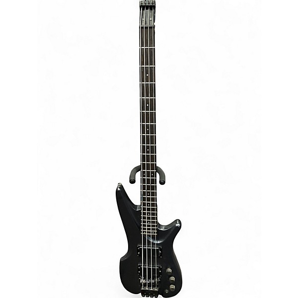 Vintage 1985 Ibanez AXB50 Metallic Black Charcoal Electric Bass Guitar