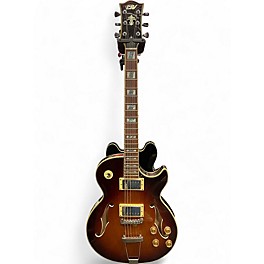 Used Iyv IKZ-300 2 Color Sunburst Hollow Body Electric Guitar