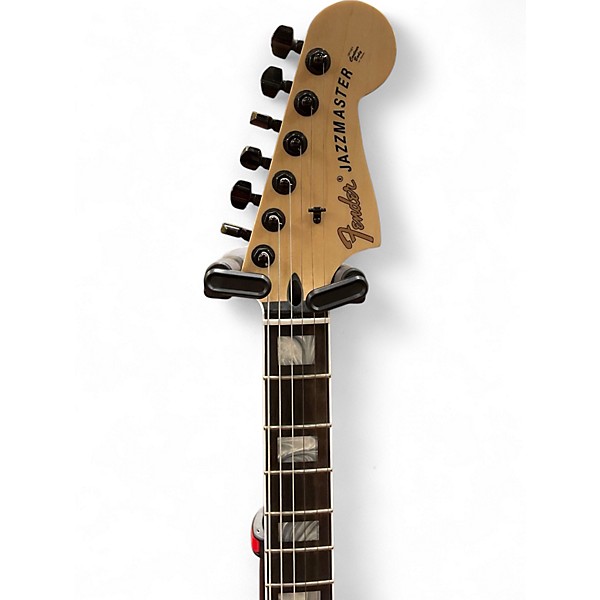 Used Fender Jim Root Signature Jazzmaster White Solid Body Electric Guitar