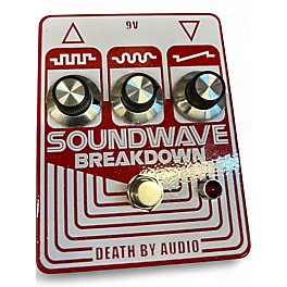 Used Death By Audio SOUNDWAVE BREAKDOWN Effect Pedal