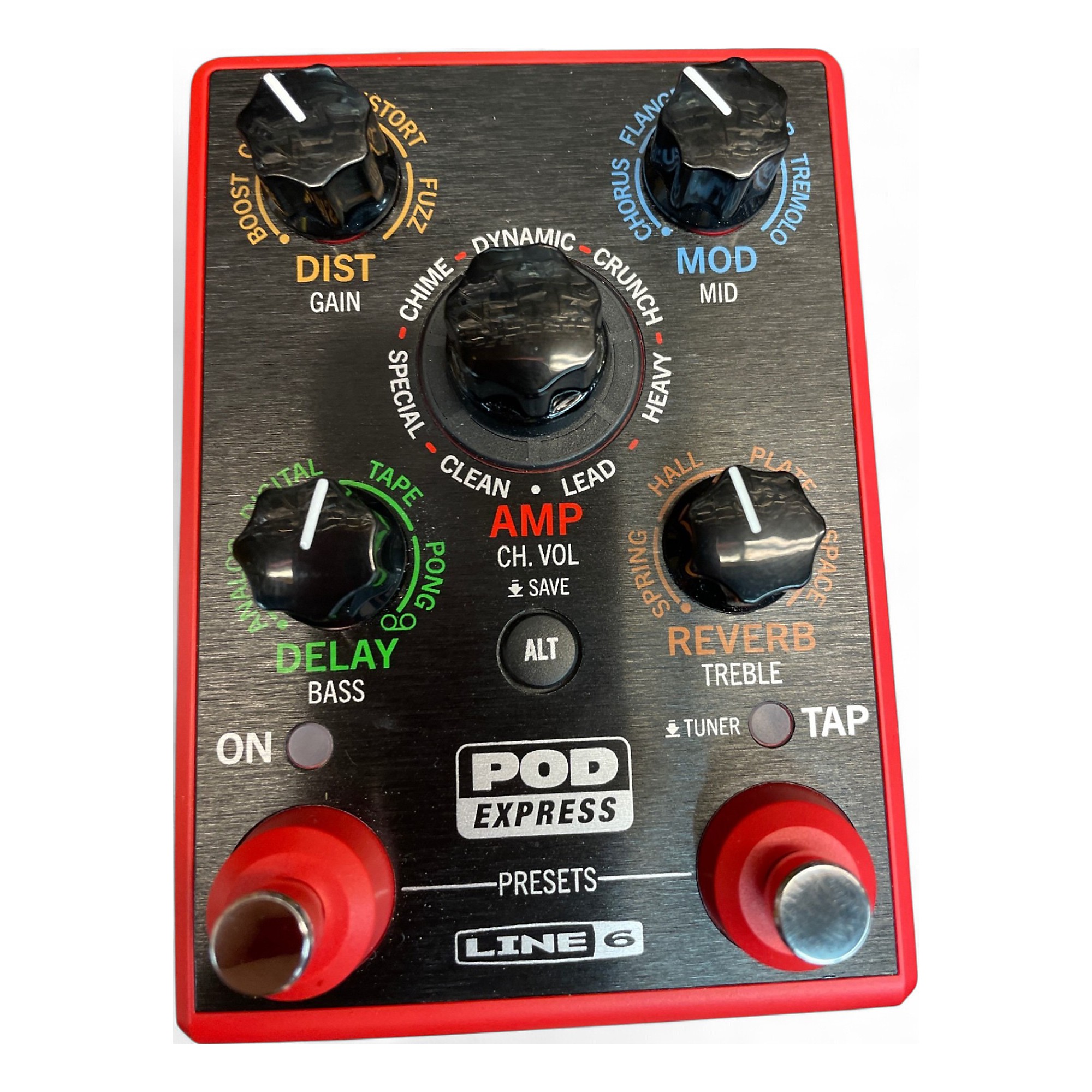 Used Line 6 Pocket Pod Express Amp Modeler Effect Processor