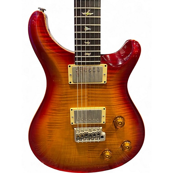 Used PRS Custom 22 Bird Cherry Sunburst Solid Body Electric Guitar