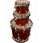 Used TAMA 3 Piece Starclassic orange sparkle Drum Kit