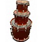 Used TAMA 3 Piece Starclassic orange sparkle Drum Kit
