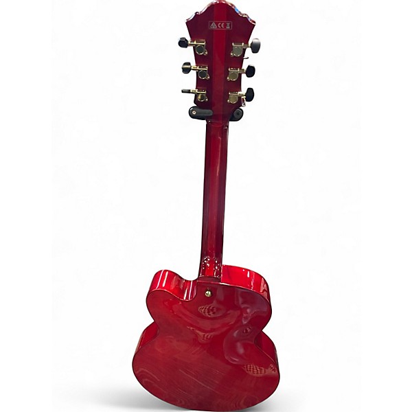 Used Ibanez AFC151 RED Hollow Body Electric Guitar RED