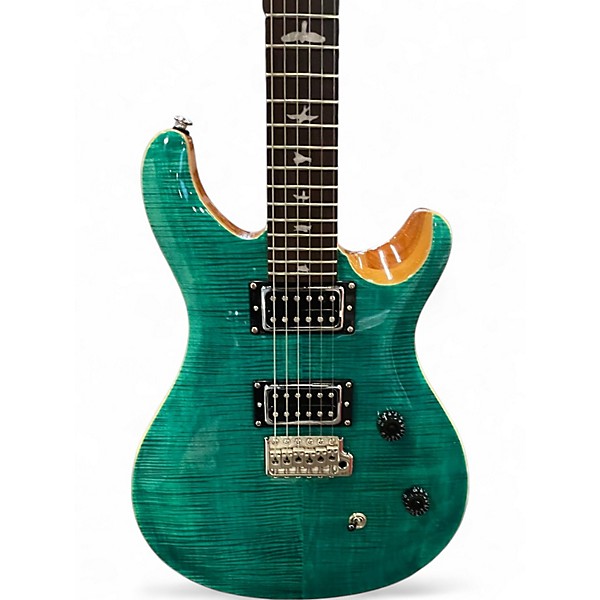 Used 2025 PRS CE24 Surf Green Solid Body Electric Guitar