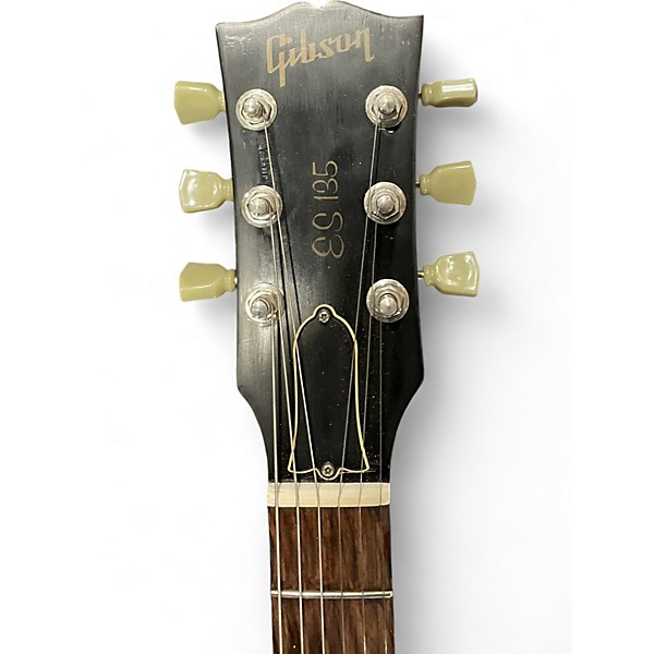 Used Gibson ES135 Trans Blue Hollow Body Electric Guitar