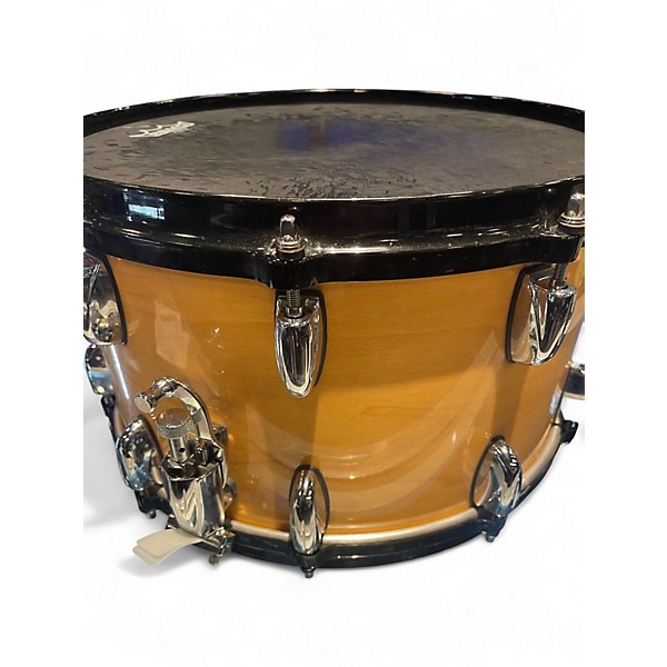 Used Gretsch Drums 14in 8X14 MODEL 4155 MAPLE SNARE Natural Drum