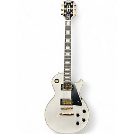 Used Epiphone Inspired By Les Paul Custom Alpine White Solid Body Electric Guitar