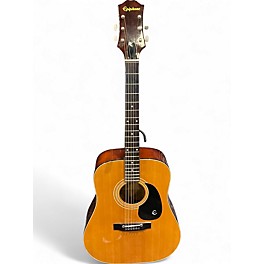 Used Epiphone FT140 Natural Acoustic Guitar
