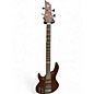 Used ESP LTD D-4 Lefty Walnut Electric Bass Guitar thumbnail