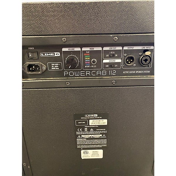 Used Line 6 POWERCAB 112 Guitar Combo Amp