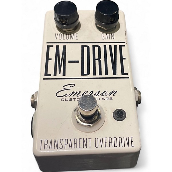 Used Emerson Em-Drive Transparent Overdrive Effect Pedal