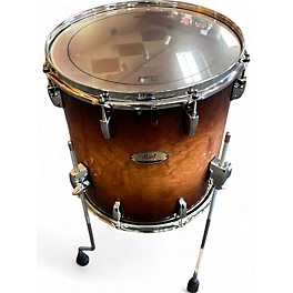 Used Pearl 14X14 sessions studio select 2 Tone Sunburst Drum