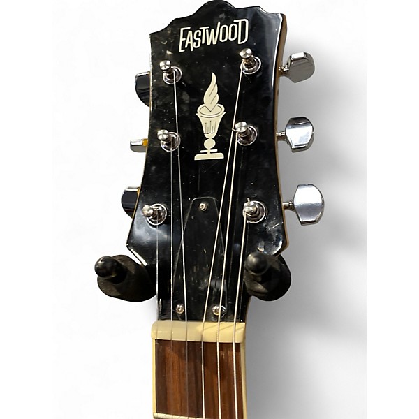 Used Eastwood P90 TV Yellow Solid Body Electric Guitar