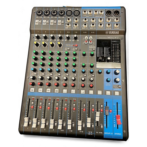 YAMAHA MG12XU 12チャンネル Yamaha MG12XU 12 Channel Mixer with Effects and USB