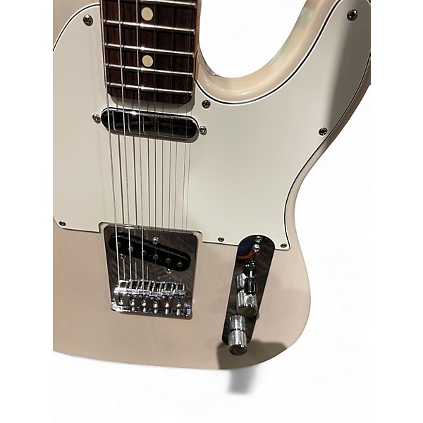 Used 2024 Fender PLAYER II TELECASTER White Blonde Solid Body Electric Guitar