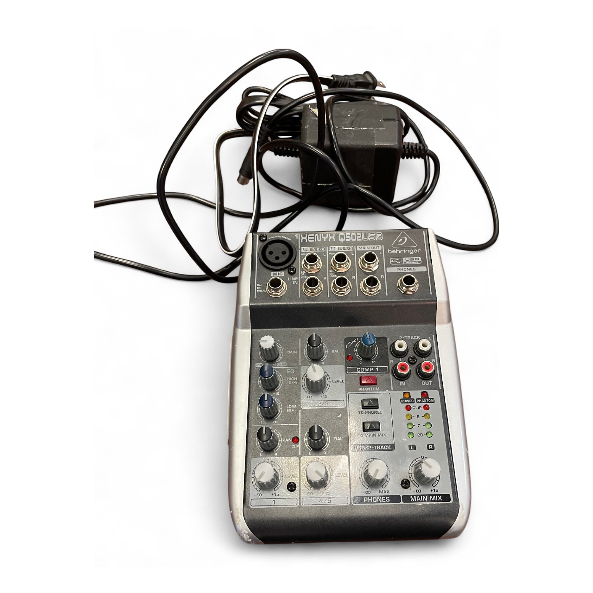 Used Behringer Xenyx Q502USB Unpowered Mixer | Guitar Center