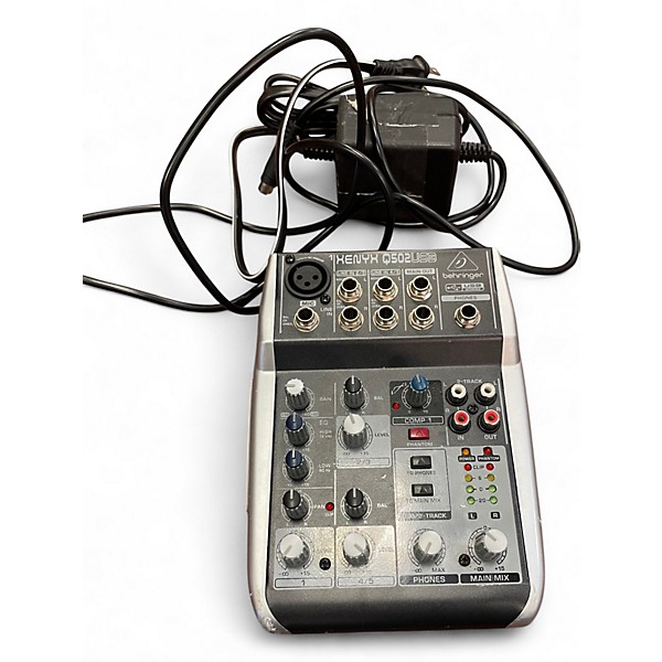 【BEHRINGER】オーディオミキサー XENYX Q502USB Amazon.com: BEHRINGER, 5, USB, XLR,composit, 1/4 inch (Q502USB)