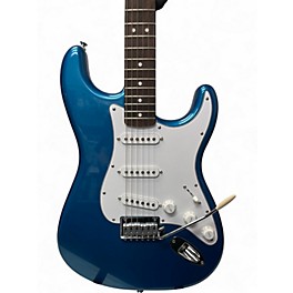 Used Fender Standard Stratocaster Aqua Marine Metallic Solid Body Electric Guitar