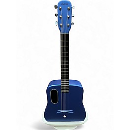 Used LAVA MUSIC LAVA ME 3 + Charging Dock Blue Acoustic Electric Guitar
