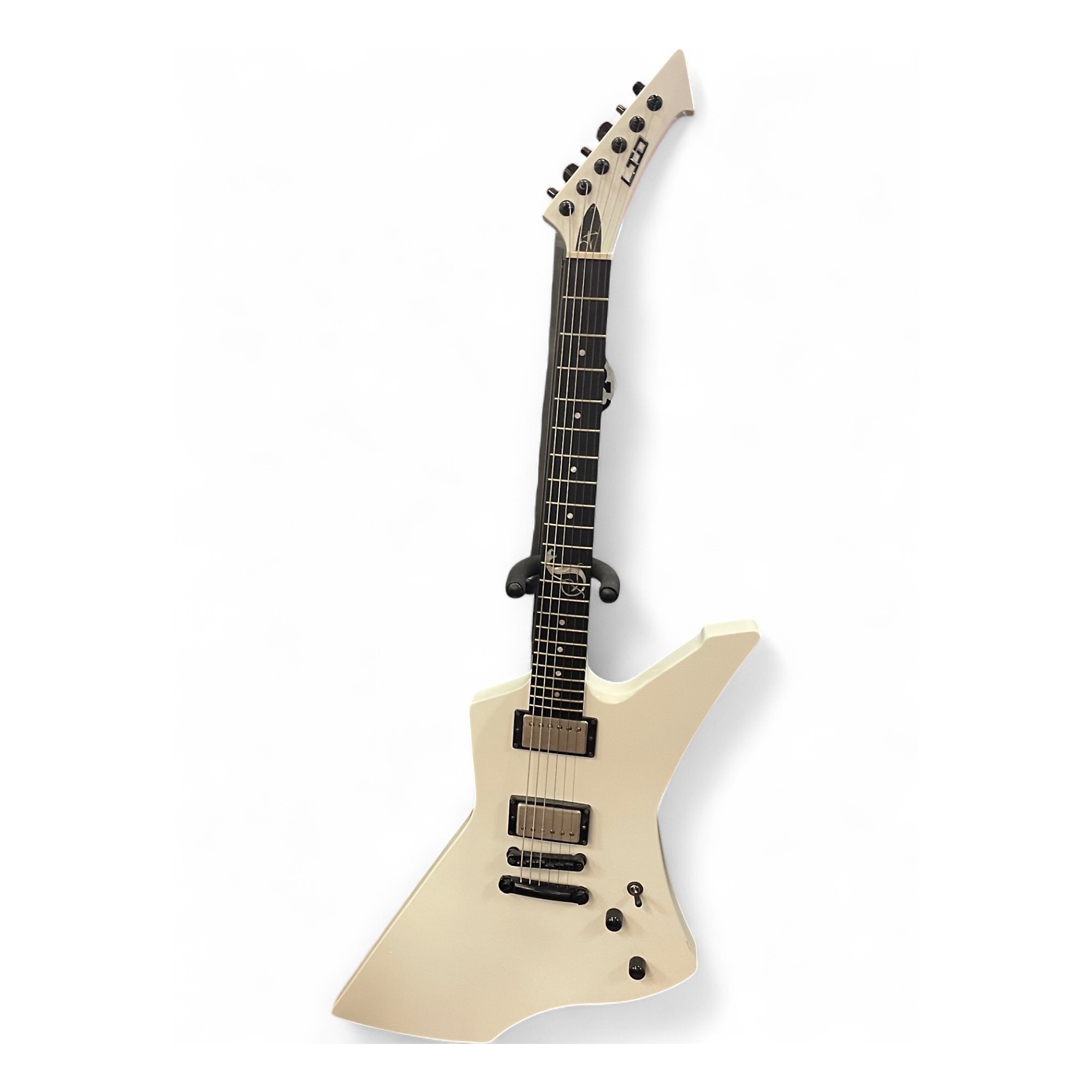 Used ESP LTD James Hetfield Snakebyte White Solid Body