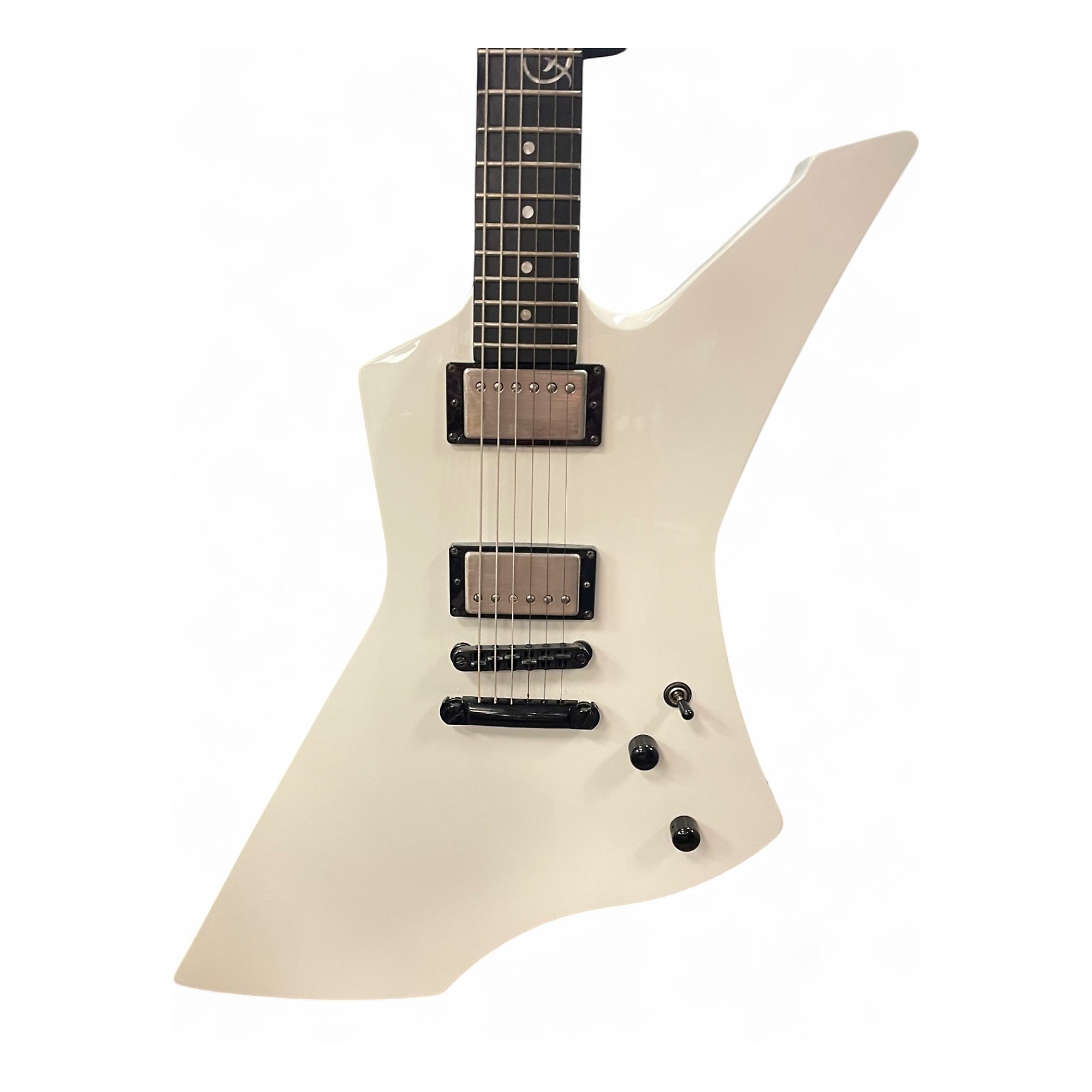 Used ESP LTD James Hetfield Snakebyte White Solid Body