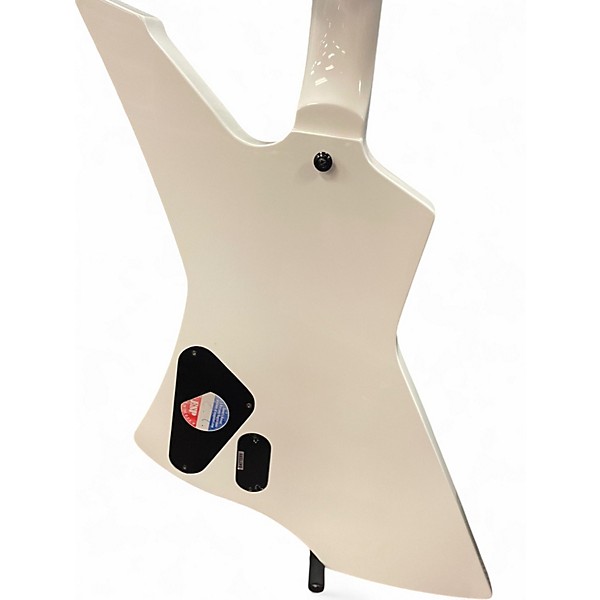 Used ESP LTD James Hetfield Snakebyte White Solid Body Electric Guitar