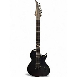 Used Solar Guitars GC1.6SVART+ BLACK Solid Body Electric Guitar