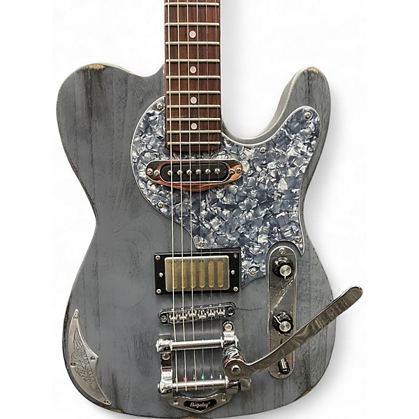 Used HARDEN ENGINEERING Muddy Waters Deluxe Tele Satin Blue Acoustic Electric Guitar
