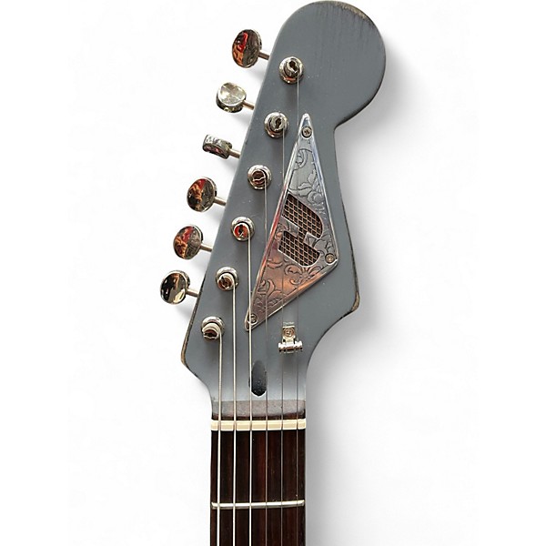 Used HARDEN ENGINEERING Muddy Waters Deluxe Tele Satin Blue Acoustic Electric Guitar