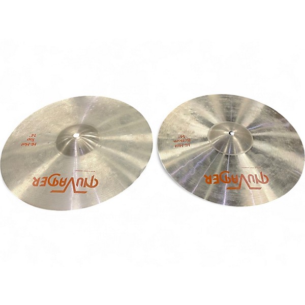 Used NuVader 14in HI HATS Cymbal