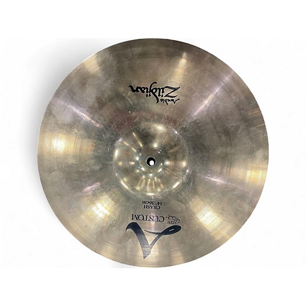 Used Zildjian 14in A Custom Crash Cymbal