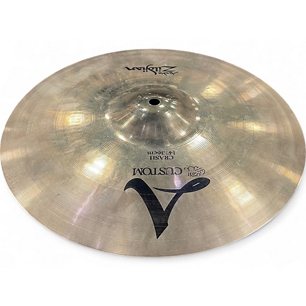 Used Zildjian 14in A Custom Crash Cymbal