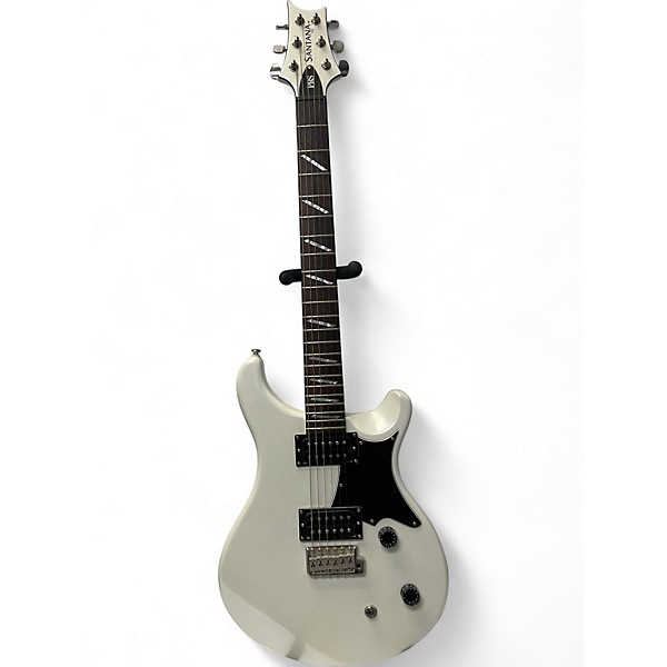 Used PRS Carlos Santana Signature SE white Solid Body Electric Guitar