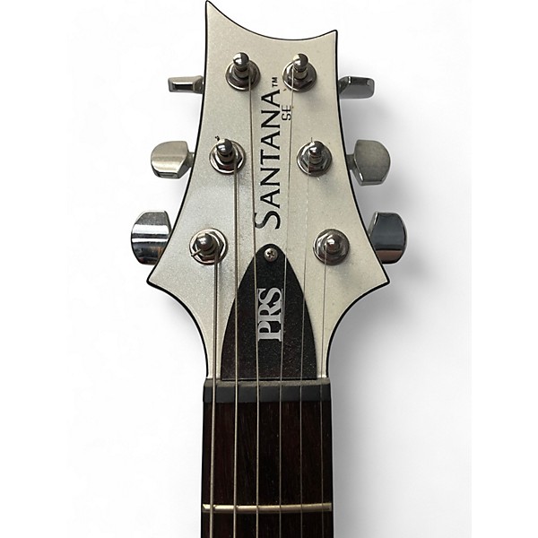 Used PRS Carlos Santana Signature SE white Solid Body Electric Guitar