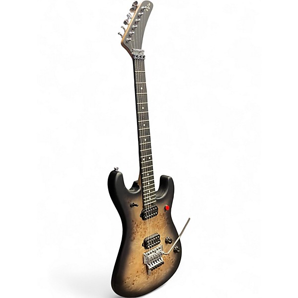 Used EVH 5150 Series Deluxe POPLAR BURL Solid Body Electric Guitar