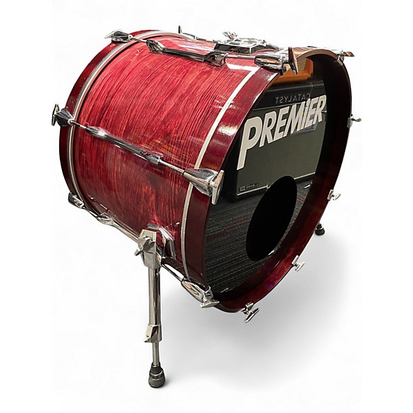 Used Premier 4 Piece XPK Red Drum Kit