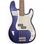 Used Fender Standard Precision Bass Blue Electric Bass Guitar