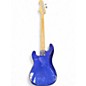 Used Fender Standard Precision Bass Blue Electric Bass Guitar