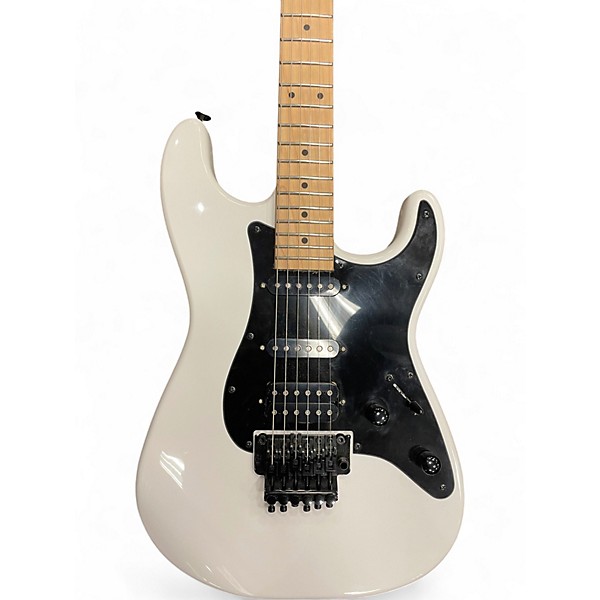 Used Jackson Adrian Smith Signature Black and White Solid Body Electric Guitar